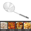 Stainless Steel Skimmer Wire Colander Spicy Noodle Fishing Line Leak Spoon