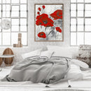 DIY Oil Paint by Numbers Flower Coded Hand Painted Acrylic Drawing Decor Gift