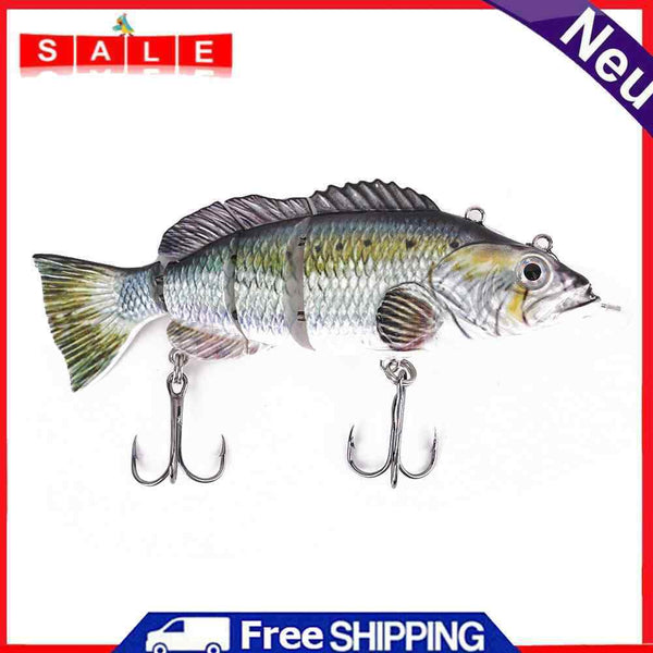 Smart Electronic Artificial Bait Wobbler Fish Auto Swimming Robotic Fishing Lure