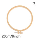 Handmade Needle Punch Embroidery Hoop Flower Embroidery Cross Stitch Kit