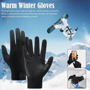 Winter-Herren-Handschuhe, warme Sportfischer-Spritzwasser-Ski-Fahrradhandschuhe.