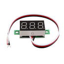 0.36 inch LED Digital Voltmeter Motorcycle Car 2 Wire Voltage Meter (Blue) Newly