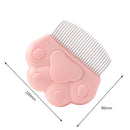 Cat Needle Massage Combs Cat Claw Hair Remover Pet Grooming Brush (Pink) Newly