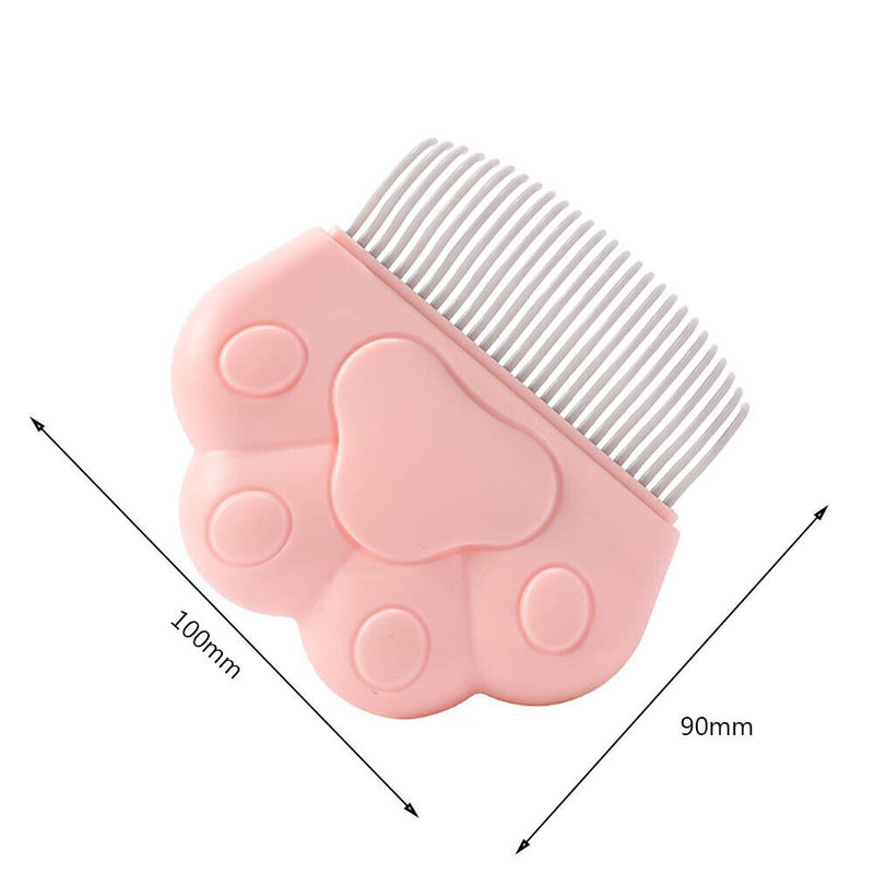 Cat Needle Massage Combs Cat Claw Hair Remover Pet Grooming Brush (Pink) Newly