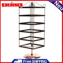 288 Holes 6-Layer Jewelry Storage Holder Earrings Necklace Ring Display Stand