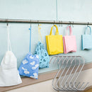 10pcs Stainless Steel S-Shaped Hanging Hooks Clothes Storage Rack Hook (S)