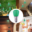 E14 Light Bulb 3W 220V Colorful LED Decorative Light Fridge Lamp (Green) Newly