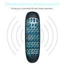 C120 2.4GHz Wireless Air Mouse Remote with Gyro for TV Box (with Light)