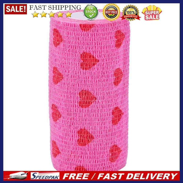 Breathable Tearing Pet Dog Cat Leg Cover Non-woven Self-adhesive Elastic Band