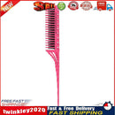 Anti-static Hairdressing Comb Hair Trimmer Comb for Hair Styling (Rose) Newly