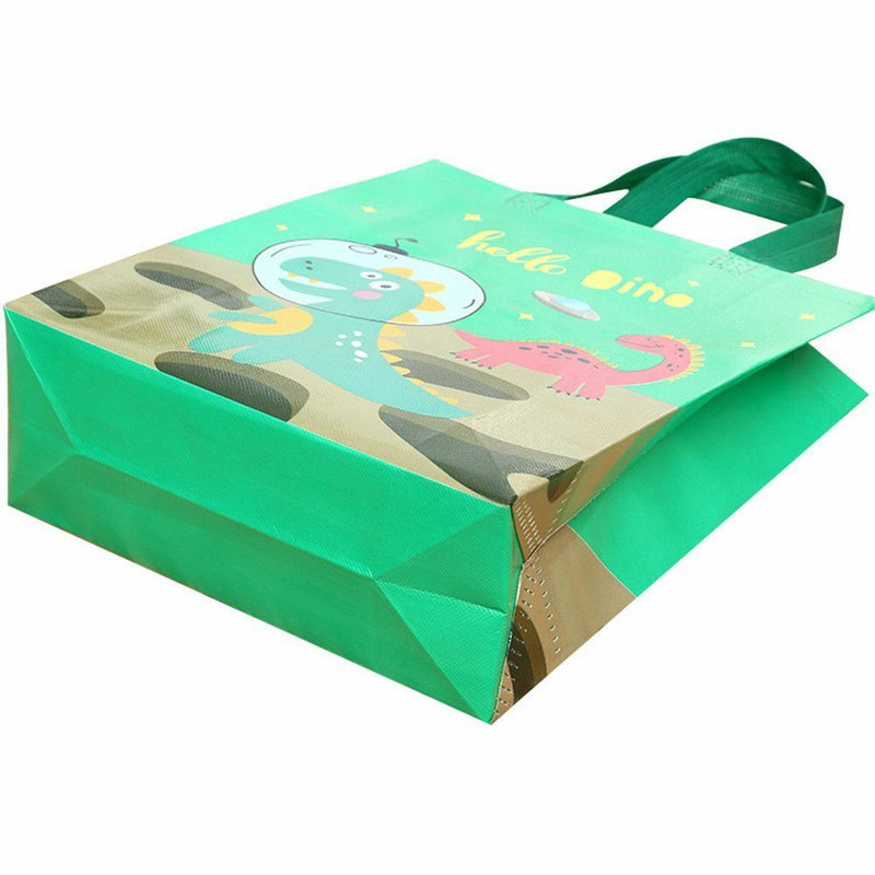 Decoration Wedding Party Favor Gift Bags Dinosaur Bags with Handles Non-Woven