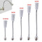 10pc E27 LED Light Bulb Lamp Holder Flexible Extension Adapter Socket(60cm)