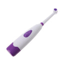 Automatic Ultrasonic Electric Toothbrush Waterproof Tooth Brush (Purple)