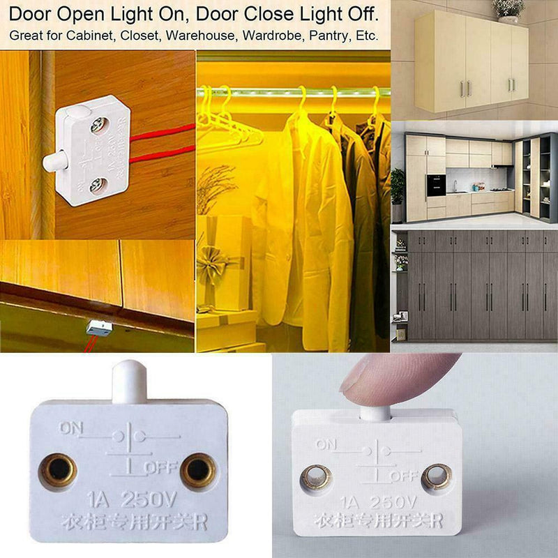 Automatic Reset Switch Wardrobe Cabinet Light Switch n Door n Control W8R2 best