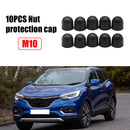 10pcs M10 Dome Plastic Hexagon Bolt Nut Protection Caps for Car Motorcycle Newly