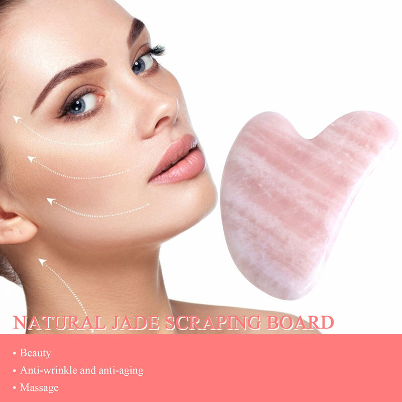 Jade Stone Guasha Board Gua Sha Scraping Massage Tools for Face Body Care