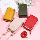 Card Holder Cellphone Women Crossbody Bag PU Leather Women Phone Bag Coin Purse