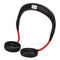 USB Rechargeable Wearable Portable Mini Hand Free Fan Neckband Fan (Black)