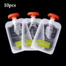 Reusable Food Food Supplement Package Storage Pouch PC Plastic Fresh Bag