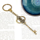 Bronze Tasche Anhänger Schlüsselform Schlüsselring Schlüsselanhänger Für