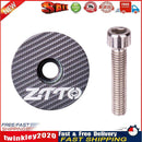 ZTTO MTB Bike Bowl Cover Bicycle Stem Top 28.6mm Fork Tube Headset Cap (C) Newly
