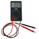 AN8206 Mini Digital Multimeter Large Screen Output Ampere Voltage (Black)