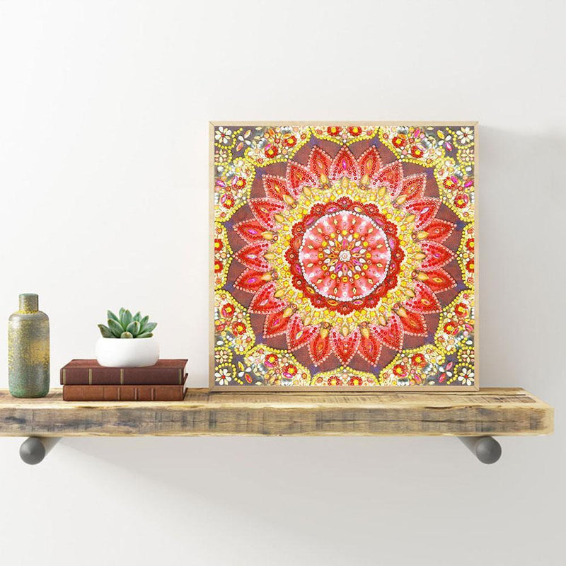 5D DIY Special Shaped Diamond Painting Flower Cross Stitch Kits (D1063)