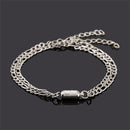 Bracelet O-shaped Bracelet Magnet Bracelet Gift For Couple Stainless Steel