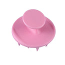 Silicone Shower Hair Washing Comb Brush Head Scalp Massage Brush (Pink) Newly