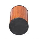Cylinder Sand Shaker Rhythm Instrument Hand Percussion Drum (Dark Brown) Newly