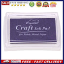 Inkpad DIY Home Stamp Ink Pad Scrapbooking Printing Stationery(Purple)