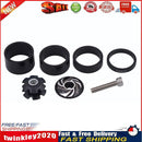 CANSUCC MTB Bike Fixed Gear Front Fork Washers Set Headset Spacer (Black) Newly