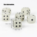 Night Bar Bright Light Game Dices Noctilucent Dice Cubes Drinking Tool Luminous