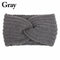 Wrap Hair Accessories Cross Knot Hairband Ear Warmer Headband Knitted Headband