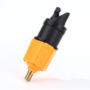 Air Valve Adapter Kayak Rowing Boat Pump Adaptor for SUP Board (Orange) Newly