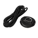 Stainless Steel D Ring Patch 2.5m Elastic Rope for SUP Paddle Board Surfboard