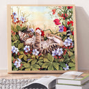 11CT Full Cross Stitch Stamped DIY Embroidery Kits Handmade Cotton Thread Dec