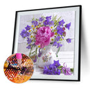 5D DIY Full Drill Diamond Painting Elegant Flowers Cross Stitch Embroidery Ki
