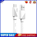 HOCO U34 USB Type-C Fast Charging Data Sync Cable for Android Phone (Whie)