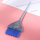 Dye Hair Brush Easy Clean Portable Salon Hair Tinting Color Brush (Blue) Newly
