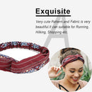 Women Girls Summer Print Bow Cross Headbands Fashion Hairbands Hair Accesso