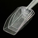 3Pcs Plastic Clear Ice Sugar Scoops For Wedding Buffet Bar Favor G2O2 Sweet W9F4