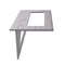 45/90 Degree Gauge Right Angle Ruler Measuring Woodworking Tool Protractor