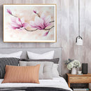 Orchid Flower Oil Paint By Numbers Kits Canvas DIY Picture Hand Painted Wall Art