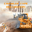 RC Crawler Heavy Bulldozers 1/24 9CH 2.4G Radio Controlled Cars Engineering Toys