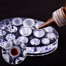 Tattoo Ink Cup Stand Holder Permanent Makeup Transparent Tattoo Pigment Stora