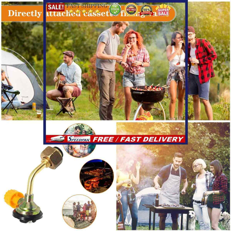 Integrated Butane Charging Valve Direct Connection Gas Fefillter Outdoor Gadgets