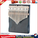 21 Keys Kalimba Musical Instrument Mahogany Wood Thumb Finger Piano (Blue) Newly