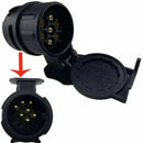 Auto Adapter Plug Adapter Connector For Trailer Coupling Socket 13 to 7 Pin