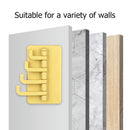 Adhesive Wall Hook Ornament for Coat Strong Load Bearing Bag Towel Storage Ra